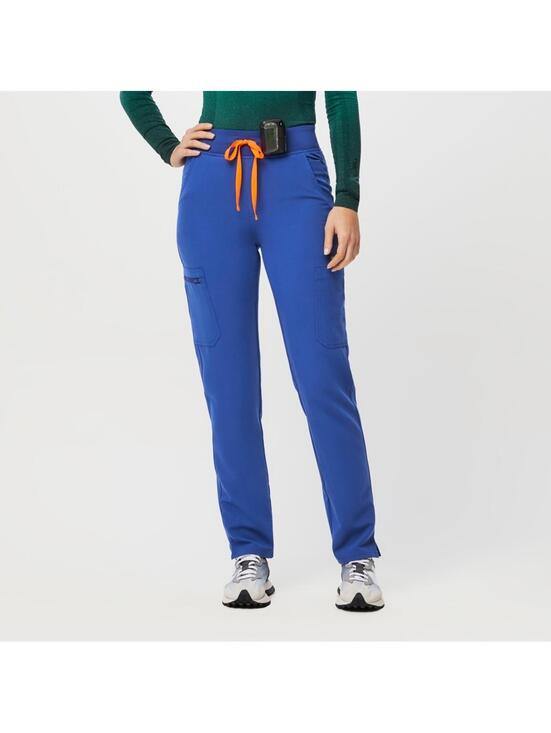 Figs Pants - FIGS Yola Skinny Scrub Pants Winning Blue Women’s Large